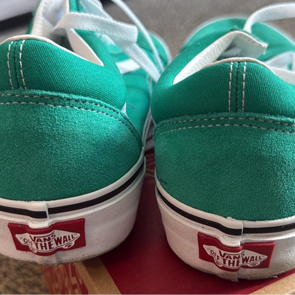 Vans Old Skool Pepper Green 10M - Picture 2 of 5